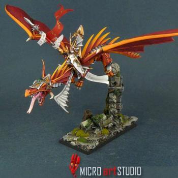 High Elf Lord on Dragon by MiG