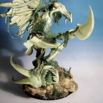 Tzeentch demon prince by Samuel888
