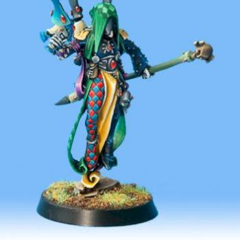 Eldar Harlequin Shadowseer by Dzony