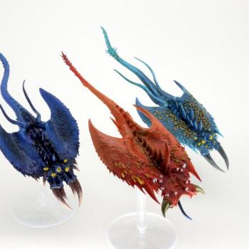 Screamers of Tzeentch by iotaomicron