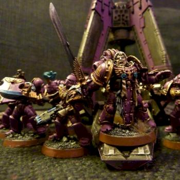 emperor's children captain and assault veteran squad by travitz75