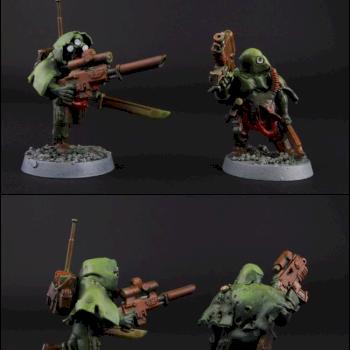Nurgle Sniper team by Warmonger Creation