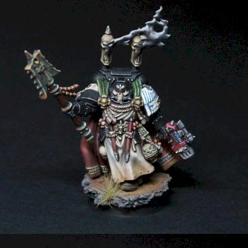 Dark Angels Chaplain-Interrogator Seraphicus by zulus