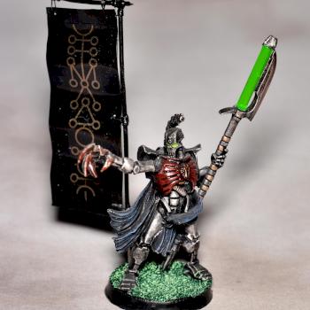 Necron Lord by briefer