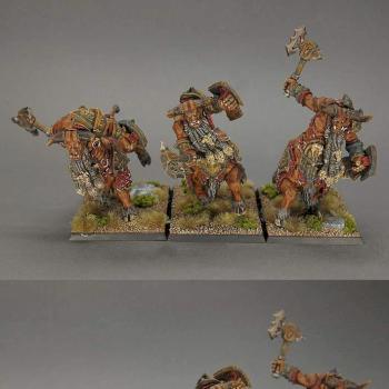 Forge World CHAOS DWARF BULL CENTAUR RENDERS by tytan_warrior