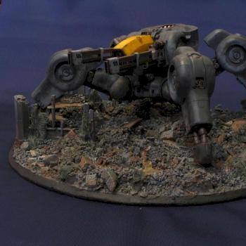 Tau Super Heavy Walker SAW SXV-141 by korocite