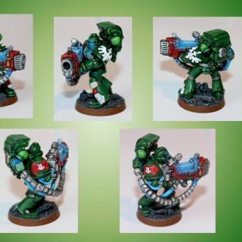 Dark Angel con Plasma Cannon by longjon