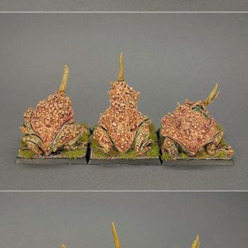 Forge World NURGLE PLAGUE TOADS by tytan_warrior