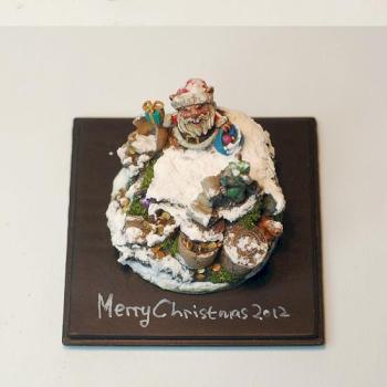 Reaper Santa Mousling and Helper by tking