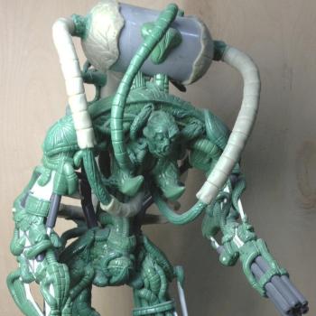 CSM custom sculpted Chaos Space Marine TITAN, Nurgle Death Guard Legion by hagness