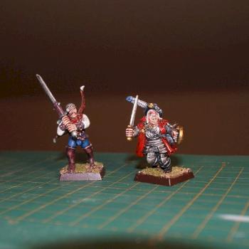 Mordheim mercenaries by Dadupe