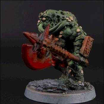 Nurgle ogryn by Warmonger Creation