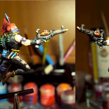 Dark Eldar wych by Pervader