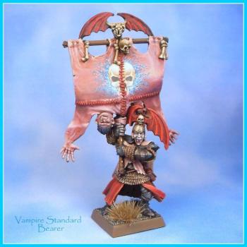 Old Citadel Vampire Standard Bearer by Inkub