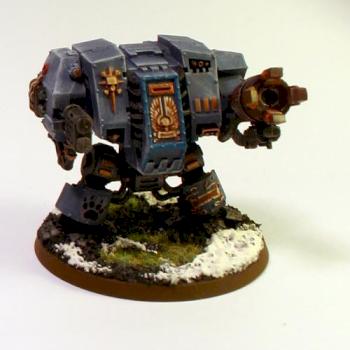 Space Wolves Dreadnaught by Emerett