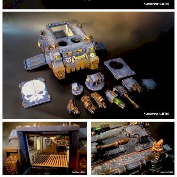 Space Marine Command Razorback / Rhino by Maximus psg