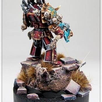 Zhufur, Khorne Lord by divaz