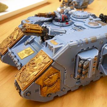 Space Wolves Land Raider by Pennesi Diego