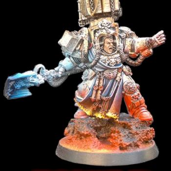 Grey Knight - Terminator Librarian by rumplemaster