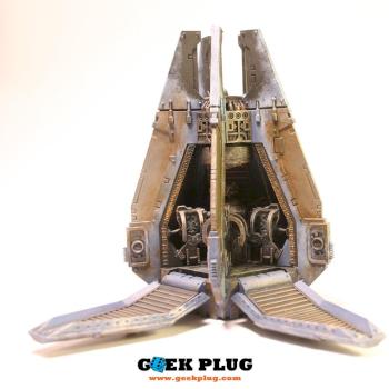 Space Wolves Drop Pod by Emerett