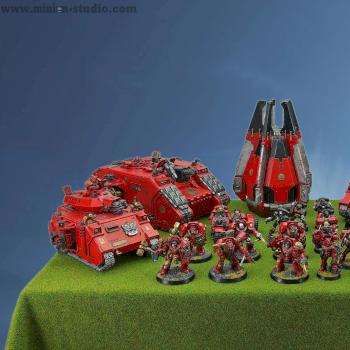 Blood Angels Army by MinionStudio