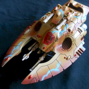 eldar wave serpent by tom58