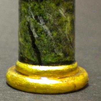Green Marbalized Column by bwatford