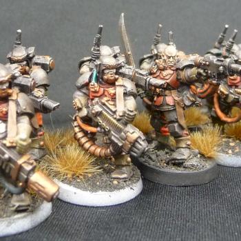 Imperial Guard Kasrkins by James Lofshult