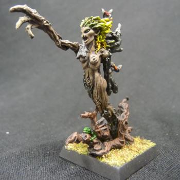 Wood Elf Drycha Branchwraith by James Lofshult