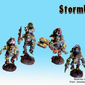 Ork StormBoyz by WarPaintGuy