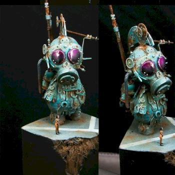 Mech #7 and Pilot by jarhead
