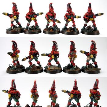 Eldar Fire Dragons by -Volsung-