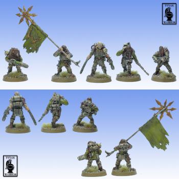 Warhammer 40k Forge World Renegade Militia Command by tytan_warrior