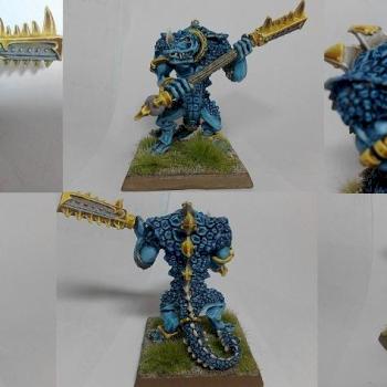 Lizardmen Kroxigor by Stelios
