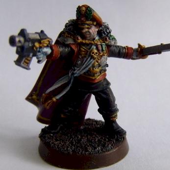 Imperial Guard Lord Commissar by Dovecroft