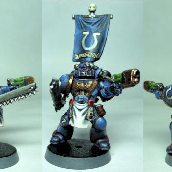 Ultramarine Sergeant by Pervader