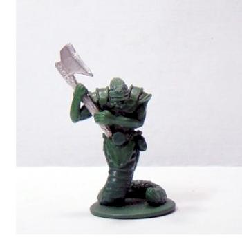 Serpent Man original green 28mm by zazeem
