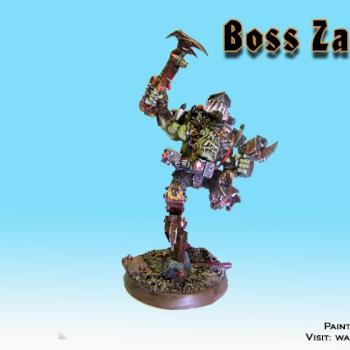 Ork Boss Zagstruk by WarPaintGuy