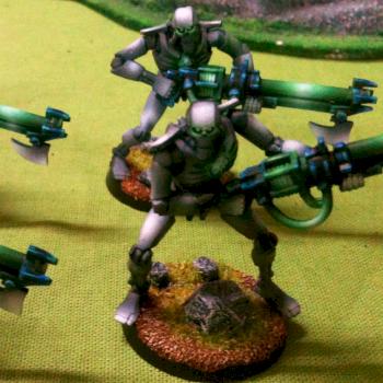 Necron worriors by Svetsarn