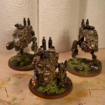 Imperial Guard Sentinels by Flood