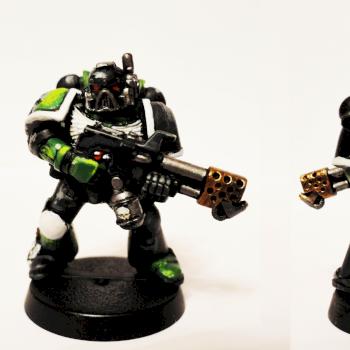 Serpent Order Initiate with flamethrower by Pervader
