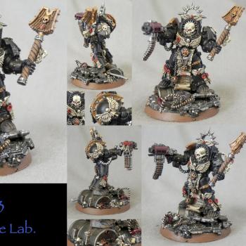 Space Marine Chaplain in Terminator Armor by 1a73MiniatureLab