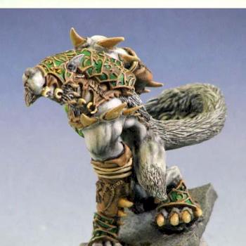 Pureblood Warpwolf - Circle Orboros Warbeast by Runesong