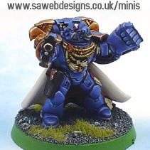 Ultramarines Captain by MP_Stef