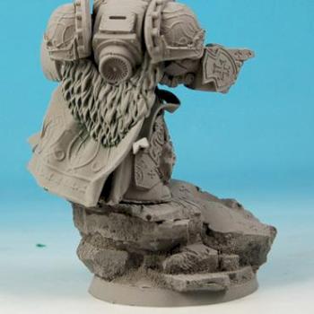 28mm / 30mm SF Templar Knight conversion / sculpture by Scibor