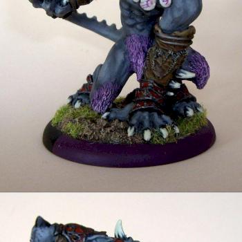 Pureblood Warpwolf - Circle of Orboros (Hordes) by Csonti