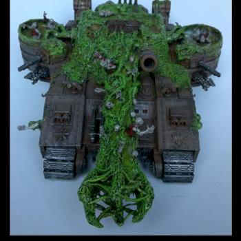 Chaos Space Marine Plaguereaper Painted by rumplemaster