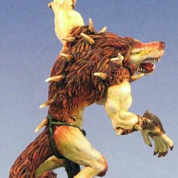 Warpwolf, Female Mod - Circle Orboros Warbeast by Runesong