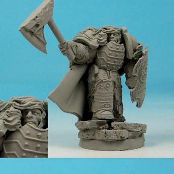 28mm / 30mm SF Celtic Warrior conversion / sculpture by Scibor