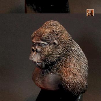 Kong bust painted by jarhead